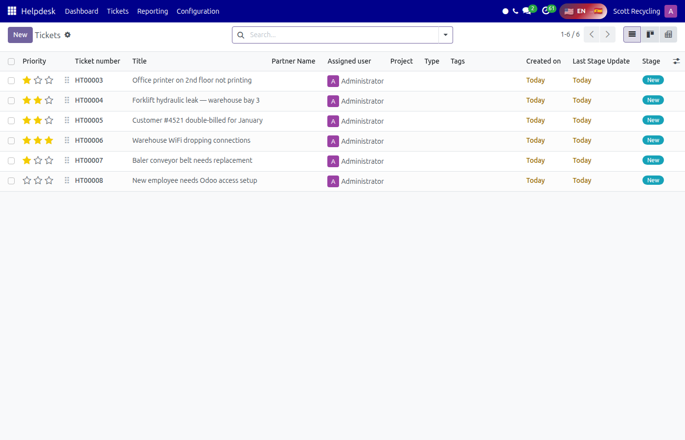 Search and Filters